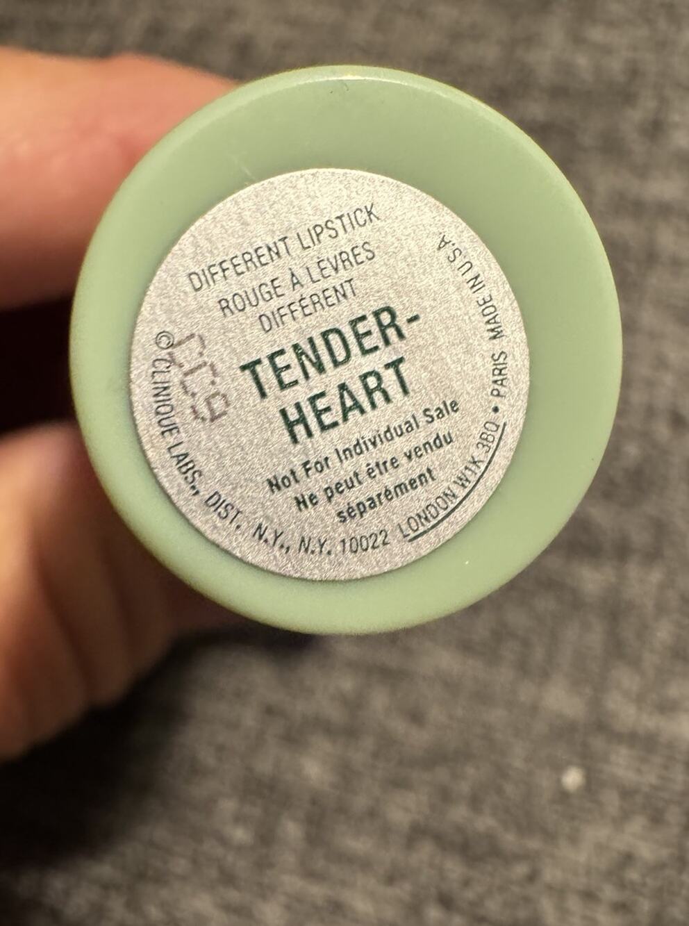 clinique different lipstick tender heart Full Size